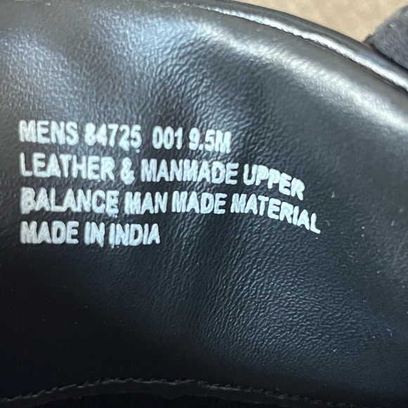 NUNN BUSH Men’s Black Wingtip Lace Up Leather Dress Shoes sz 9.5M LIKE NEW - Picture 15 of 16